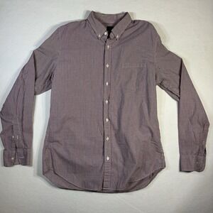 J CREW - Men's Button Down Cotton Long Sleeve Shirt Size XL Tall (XL-T)